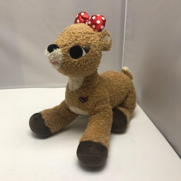 Lot of 2 Build A Bear Rudolph Clarice Reindeer - Picture 4 of 12